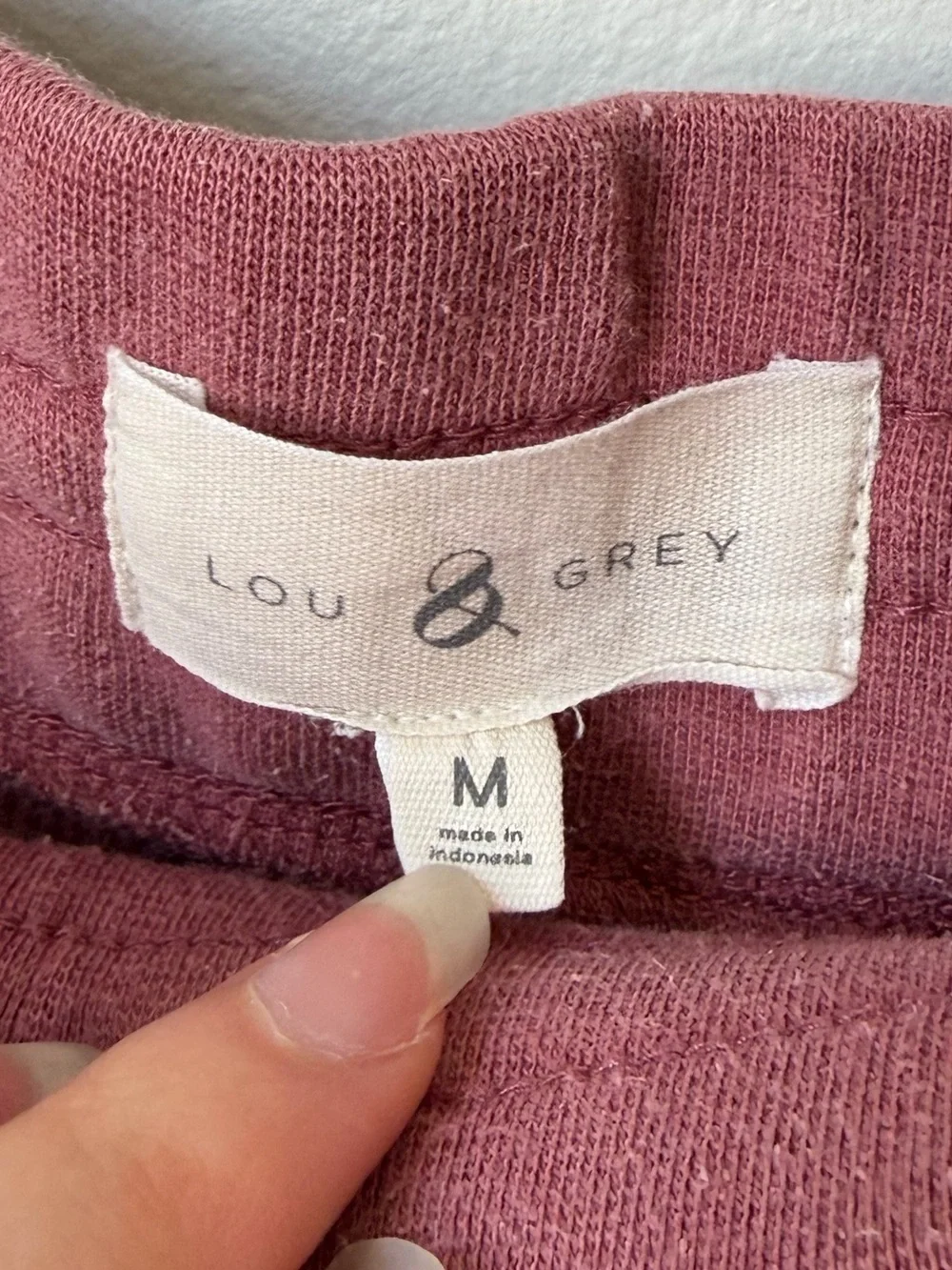 Lou & Grey Waffle Knit Matching Loungewear Set Pink